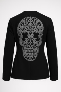 Photo de galerie - Dos veste ceintrée en coton