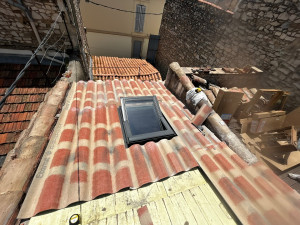 Photo de galerie - Changement de plaque pst et revêtement complet à Nîmes ( Gard ) / devis gratuit & et personnalisée. 