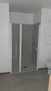 Photo de galerie - Installation de cabine de douche 