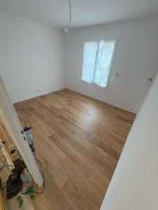 Photo de galerie - Pose de parquet - Revêtement de sol