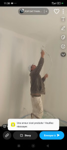 Photo de galerie - Plâtrerie - Murs - Plafonds