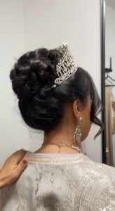 Photo de galerie - Chignon pour une mariée 