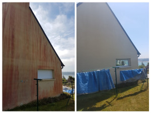 Photo de galerie - Nettoyage façade