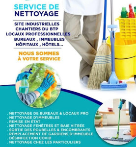 Photo de galerie - Nettoyage bureau 