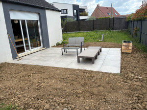 Photo de galerie - Terrasse sur plots 