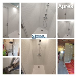 Photo de galerie - Réalisation espace douche 