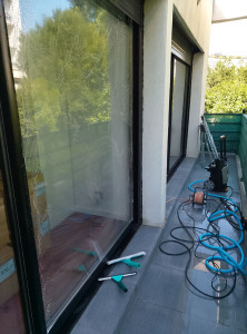 Photo de galerie - Nettoyage de terrasse les vitres