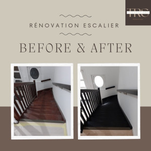 Photo de galerie - Rénovation escalier 