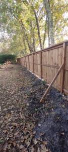 Photo de galerie - Clôture bois