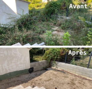 Photo de galerie - Débroussaillage 