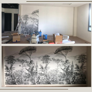 Photo de galerie - Papier peint panoramique 