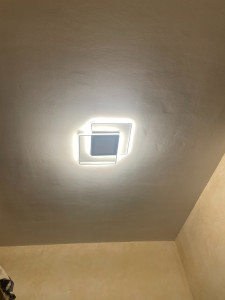 Photo de galerie - Installation d'un plafonnier dans une chambre