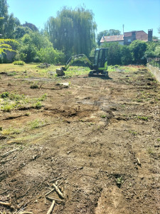 Photo de galerie - Terrassement plate forme 