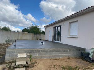 Photo de galerie - Terrasse béton 