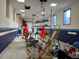 Photo de galerie - Plâtrerie/ peinture / faux plafond en dalle 