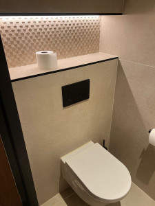 Photo de galerie - Pose plomberie générale pose wc suspendu pose plâtrerie pose carrelage 