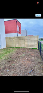 Photo de galerie - Pose de brise vue