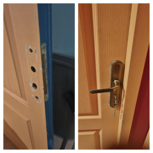 Photo de galerie - Remplacement serrure 