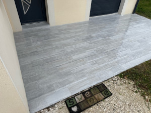 Photo de galerie - Carrelage terrasse