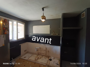 Photo de galerie - Rénovation de cuisine a zéro 