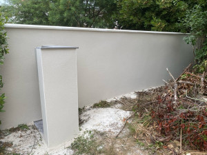 Photo de galerie - Enduit murette 