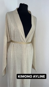 Photo de galerie - Kimono sur mesure 