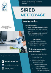 Photo de galerie - Service de nettoyage particulier et professionnel 