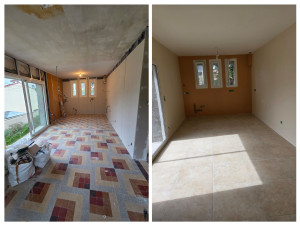 Photo de galerie - Rénovation des murs et plafond
