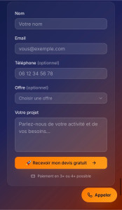 Photo de galerie - Exemple d’un de mes sites