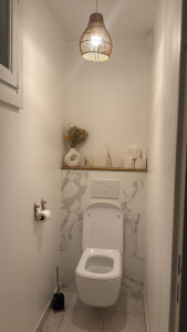 Photo de galerie - Pose de WC suspendu 