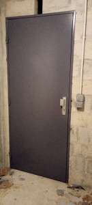 Photo de galerie - Porte de cave - APRÈS 