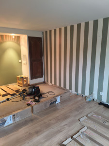 Photo de galerie - Pose de parquet 
