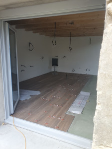 Photo de galerie - Pose de carrelage sur 70 m2