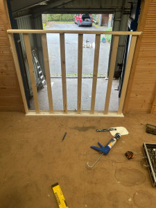 Photo de galerie - Fabrication et pose d’un garde corps 