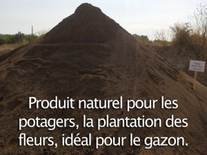 Photo de galerie - Livraison terre végétale criblée 20€ la tonne, à sa vous rajoutez le transport selon l’endroit où vous êtes