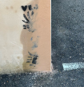 Photo de galerie - Reprise d’un muret après 