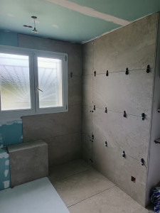 Photo de galerie - Projet salle de bain 
grand format 