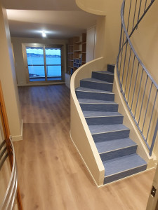 Photo de galerie - Pose de parquet - Revêtement de sol