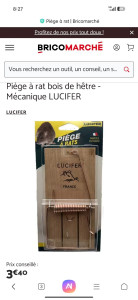 Photo de galerie - Pose de piège