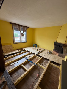 Photo de galerie - Pose de parquet - Revêtement de sol