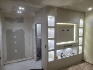 Photo de galerie - Décoration Placo télévisée dans la chambre