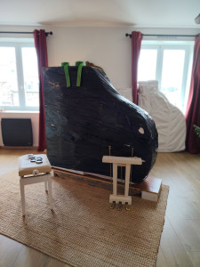 Photo de galerie - Piano Quart de Queue 320 kg