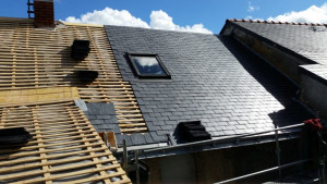 Photo de galerie - Création d'une nouvelle toiture 