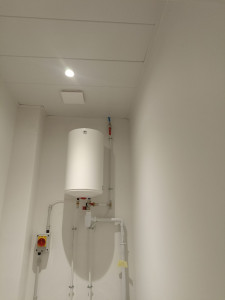Photo de galerie - Pose et raccordement chauffe eau électrique 