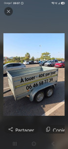 Photo de galerie - Location remorque
40 € par jour