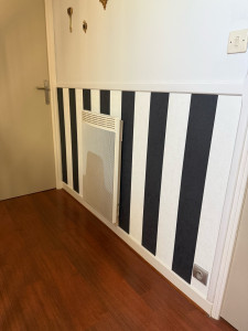 Photo de galerie - Pose de papier peint