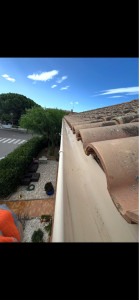 Photo de galerie - Nettoyage de gouttière 