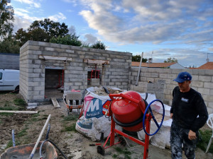 Photo de galerie - Mur de clôture et garage 