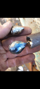 Photo de galerie - Début de fabrication serrure artisanale 