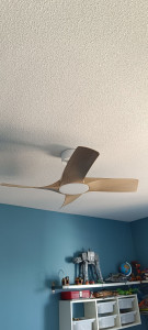 Photo de galerie - Ventilateur de plafond avec lumière intégré variables+ télécommande 